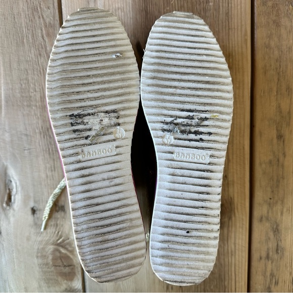 Bamboo Gold Rainbow Platform Shoes Women’s Size 7 - Picture 13 of 14